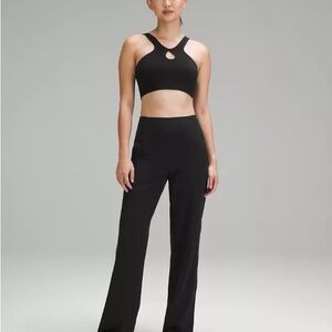 Lululemon wide leg align pant size 4 black